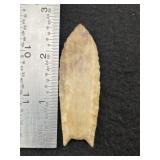 Folsom Indian Artifact Arrowhead