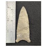 Dalton Indian Artifact Arrowhead