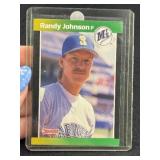 1989 Donruss Randy Johnson Baseball Card