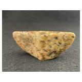 Miniature Bannerstone Indian Artifact Arrowhead