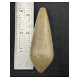 Plummett Indian Artifact Arrowhead