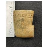 Stone Pipe Indian Artifact Arrowhead