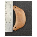 Small Gorget Indian Artifact Arrowhead