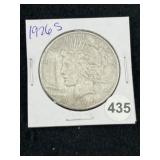 1926 S Peace Silver Dollar Coin