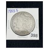 1883 S Morgan Silver Dollar Coin
