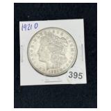 1921 D Morgan Silver Dollar Coin