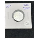 1/10th Fine Silver Coin