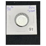 1/10th Fine Silver Coin