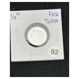 1/10th Fine Silver Coin