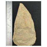 Chipped Blade Indian Artifact Arrowhead