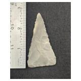 Triangle Indian Artifact Arrowhead
