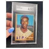 1962 Topps Ernie Banks Baseball Card