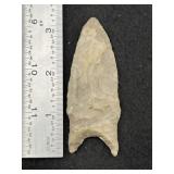 Dalton Indian Artifact Arrowhead