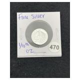 1/10th Fine Silver Coin