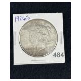 1924 S Peace Silver Dollar Coin