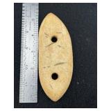 Gorget Indian Artifact Arrowhead