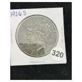 1926 S Peace Silver Dollar Coin
