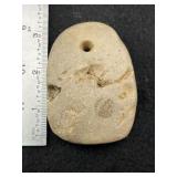 Stone Pendant Indian Artifact Arrowhead