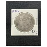 1921 S Morgan Silver Dollar Coin