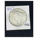 1926 S Peace Silver Dollar Coin