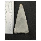 Triangle Indian Artifact Arrowhead