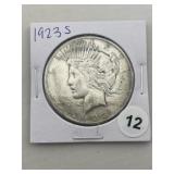 1923 S Peace Silver Dollar Coin