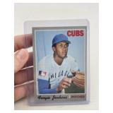 1970 Topps Fergie Jenkins Baseball Card