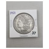 1921 Morgan Silver Dollar Coin