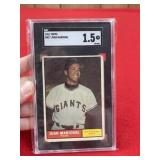 1961 Topps Juan Marichal Baseball Card