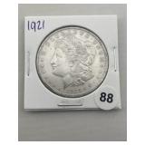 1921 Morgan Silver Dollar Coin