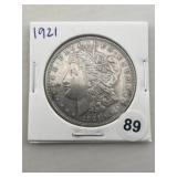 1921 Morgan Silver Dollar Coin