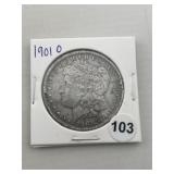 1901 O Morgan Silver Dollar Coin
