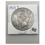 1923 S Peace Silver Dollar Coin
