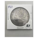 1921 Morgan Silver Dollar Coin