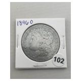 1896 O Morgan Silver Dollar Coin