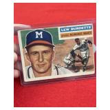 Topps Lew Burdette Baseball Card