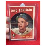 1959 Topps Luis Aparicio Baseball Card