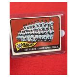 Topps Yankees Baseball Card