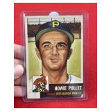 Topps Howie Pollet Baseball Card