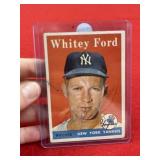 Topps Whitey Ford Baseball Card