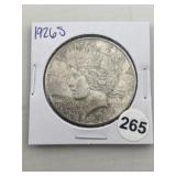 1926 S Peace Silver Dollar Coin