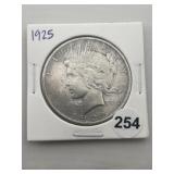 1925 Peace Silver Dollar Coin