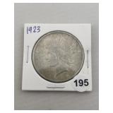 1923 Peace Silver Dollar Coin