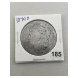 1879 O Morgan Silver Dollar Coin