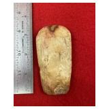Chipped Celt Indian Artifact Arrowhead