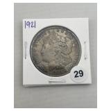 1921 Morgan Silver Dollar Coin