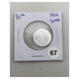 1/10th Fine Silver Coin