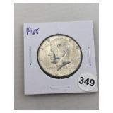1968 Kennedy Half Dollar Silver Coin