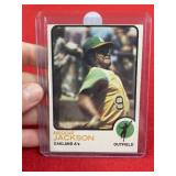 1973 Topps Reggie Jackson Baseball Card