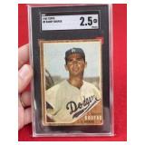1962 Topps Sandy Koufax Baseball Card